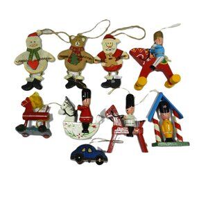 Wooden Tree Ornaments New